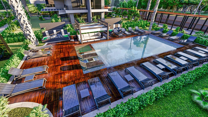 شقق 2+1 في حي أرابسويو-أنطاليا 