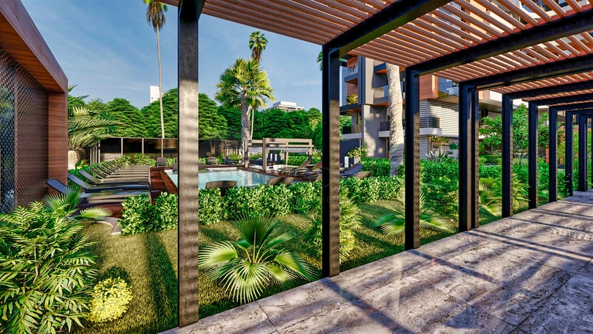 شقق 2+1 في حي أرابسويو-أنطاليا 