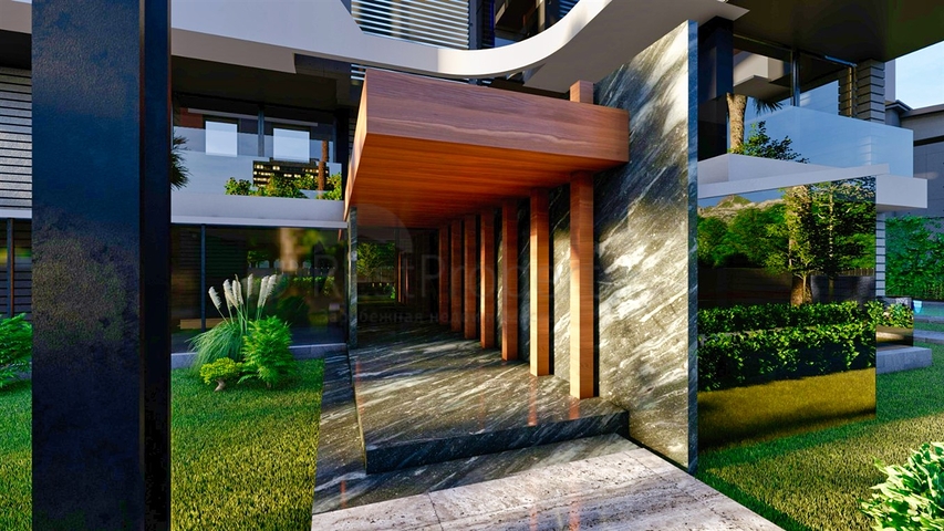 شقق 2+1 في حي أرابسويو-أنطاليا 