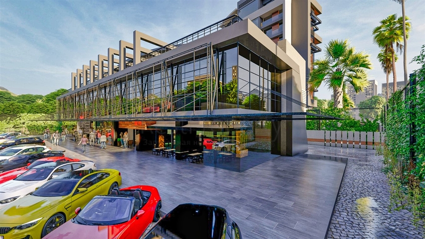 شقق 2+1 في حي أرابسويو-أنطاليا 