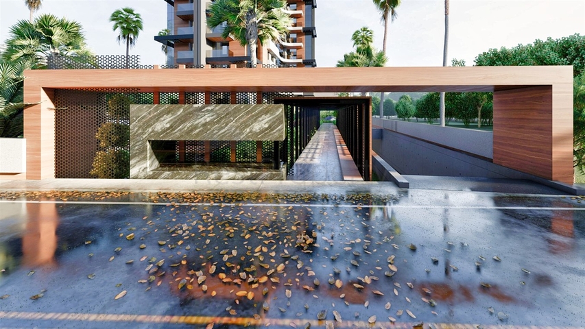 شقق 2+1 في حي أرابسويو-أنطاليا 