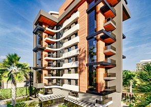 شقق 2+1 في حي أرابسويو-أنطاليا 