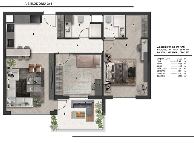 مشروع استثماري في منطقة التينتاس-أنطاليا 