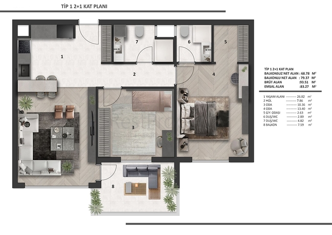 مشروع استثماري في منطقة التينتاس-أنطاليا 