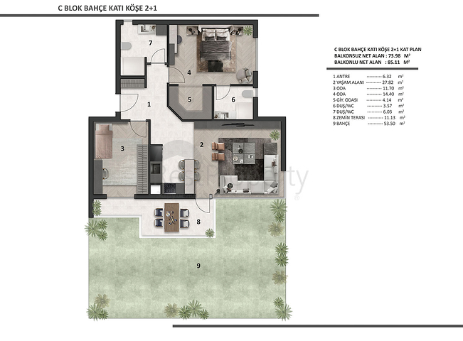 مشروع استثماري في منطقة التينتاس-أنطاليا 