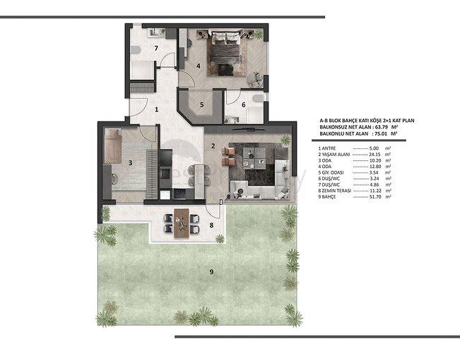 مشروع استثماري في منطقة التينتاس-أنطاليا 