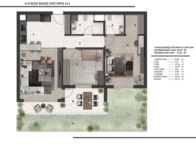 مشروع استثماري في منطقة التينتاس-أنطاليا 