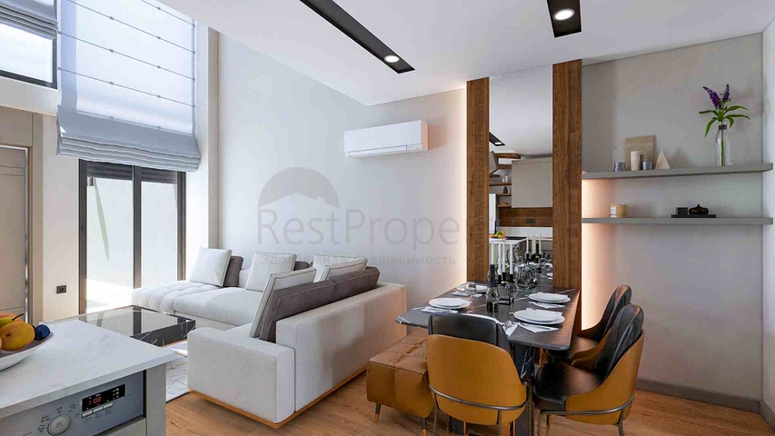 مشروع استثماري لفيلا في مجمع سكني ، حي ألتينوفا-أنطاليا الصغير 