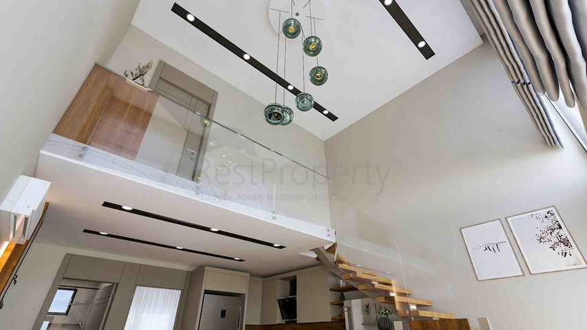 مشروع استثماري لفيلا في مجمع سكني ، حي ألتينوفا-أنطاليا الصغير 