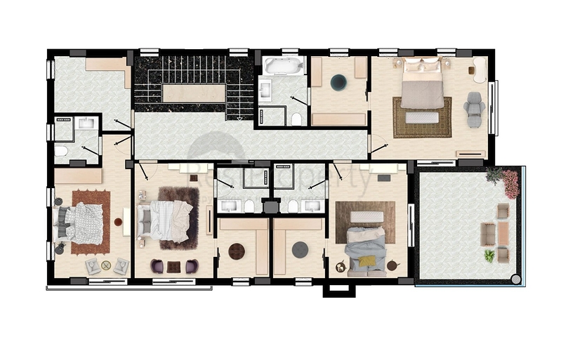 فيلات الدرجة الممتازة في دوشيميالتي أنطاليا 