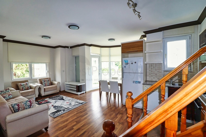 شقة دوبلكس 3 + 2 في كيمير-منطقة أنطاليا 