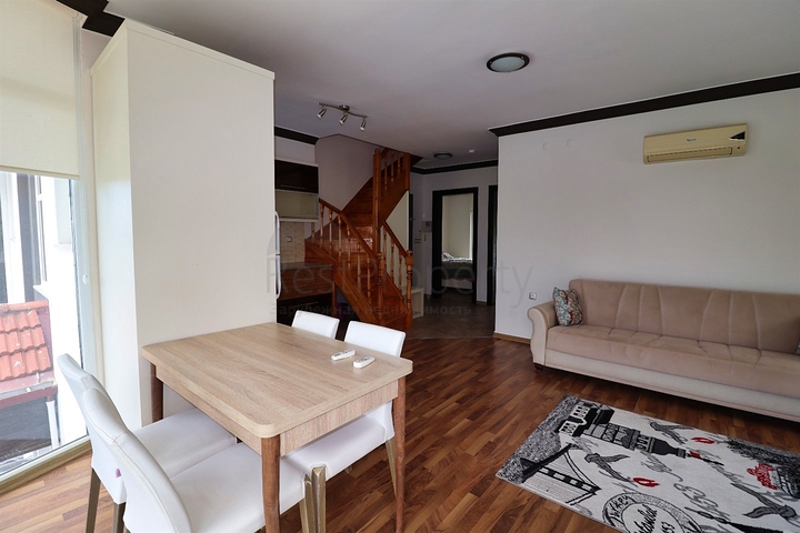 شقة دوبلكس 3 + 2 في كيمير-منطقة أنطاليا 