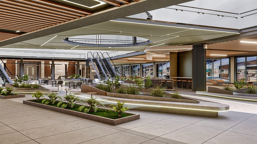 مشروع استثماري ، مباني تجارية في أكسو-منطقة أنطاليا 