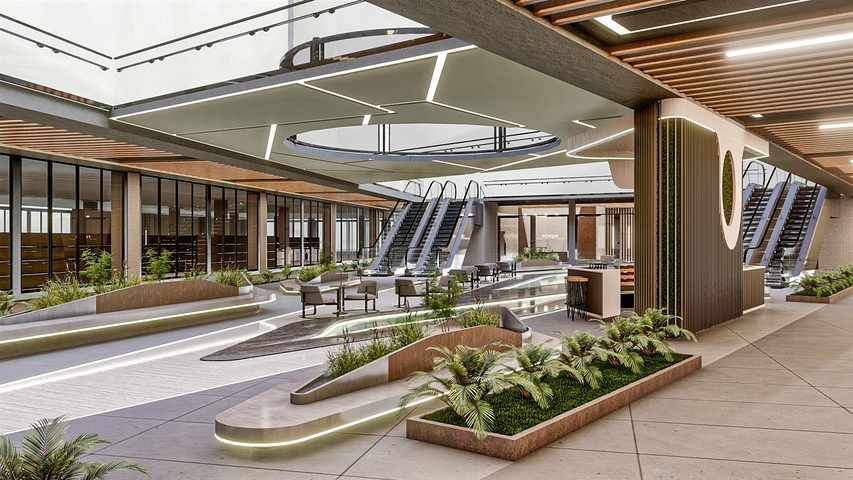 مشروع استثماري ، مباني تجارية في أكسو-منطقة أنطاليا 