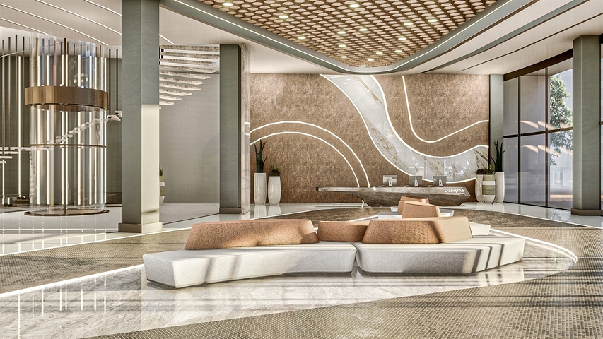 مشروع استثماري ، مباني تجارية في أكسو-منطقة أنطاليا 