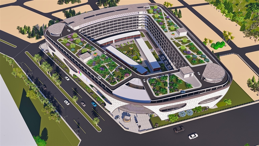 مشروع استثماري ، مباني تجارية في أكسو-منطقة أنطاليا 