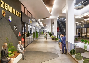 مشروع استثماري ، مباني تجارية في أكسو-منطقة أنطاليا 