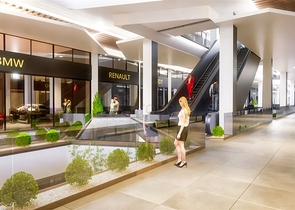 مشروع استثماري ، مباني تجارية في أكسو-منطقة أنطاليا 