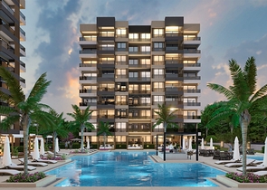 شقة 1+1 في التينتاس-منطقة أنطاليا 