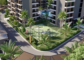 شقة 1+1 في التينتاس-منطقة أنطاليا 