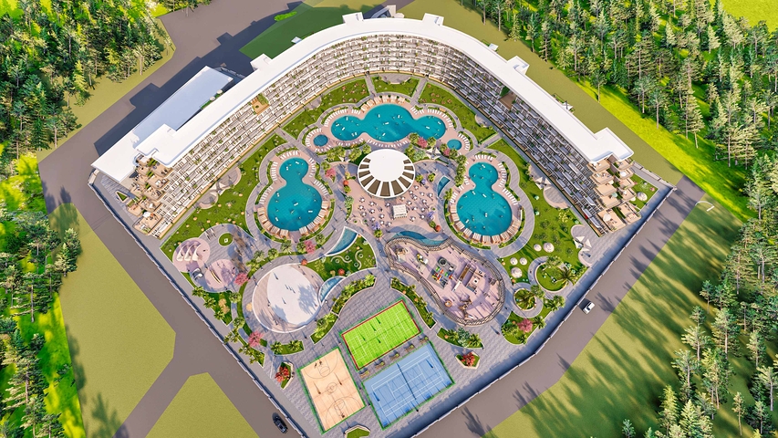 مشروع استثماري في منطقة التينتاس-أنطاليا 