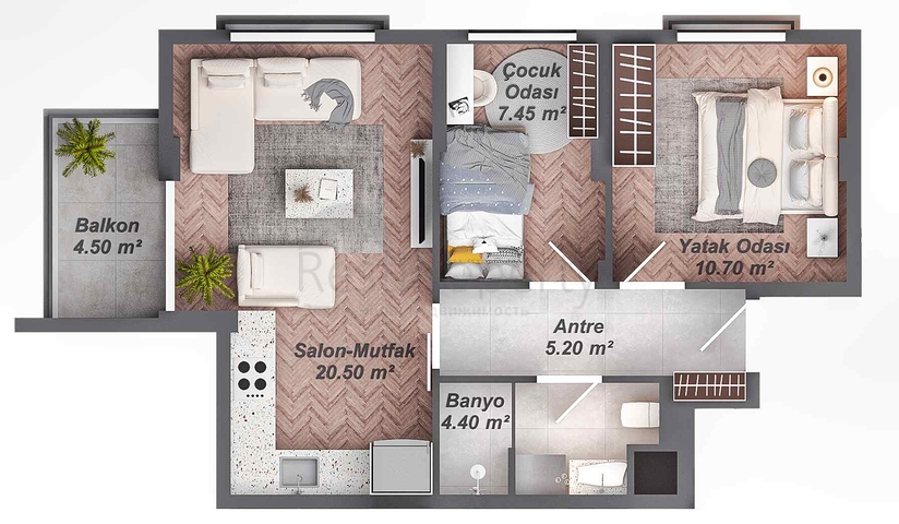 مشروع استثماري في منطقة كيبيز-أنطاليا 