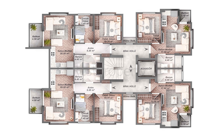 مشروع استثماري في منطقة كيبيز-أنطاليا 
