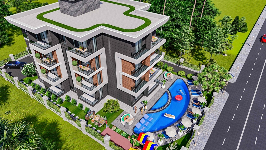 مشروع استثماري في منطقة التينتاس-أنطاليا 