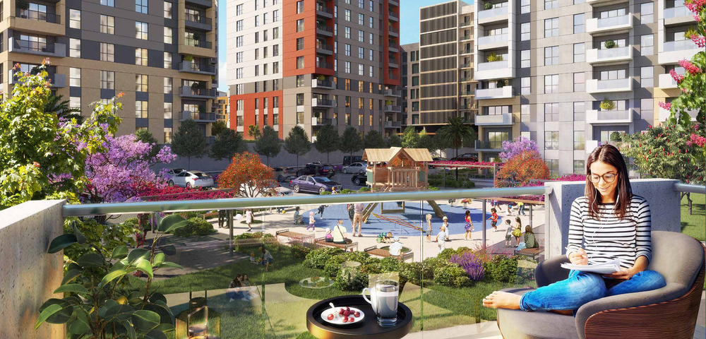 شقة 2+1 في كيبيز-منطقة أنطاليا 