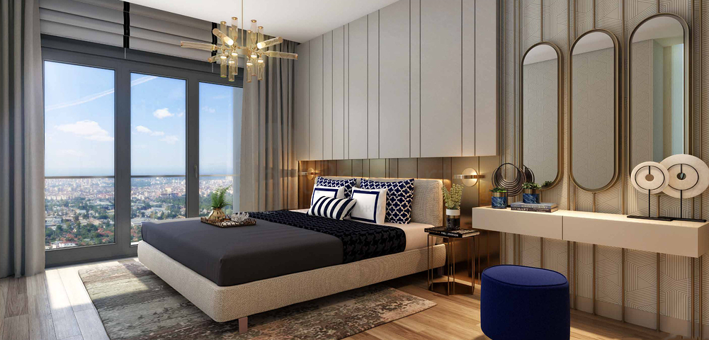 شقة 2+1 في كيبيز-منطقة أنطاليا 