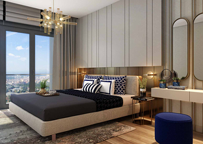 شقة 2+1 في كيبيز-منطقة أنطاليا 