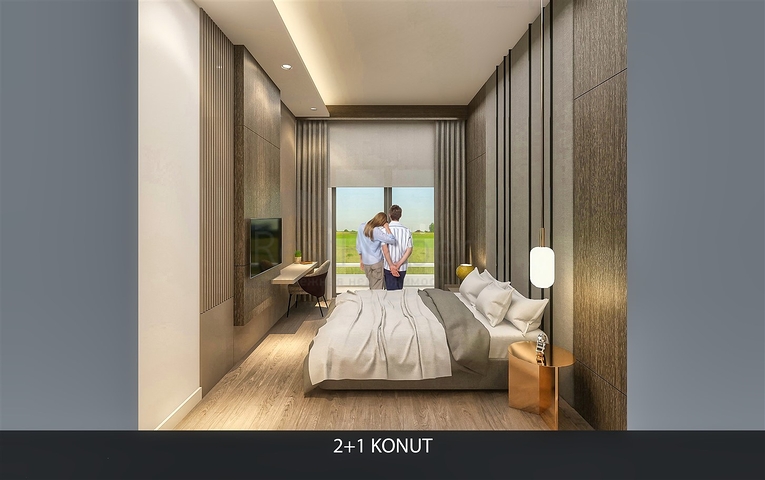 شقة 2+1 في التينتاس-منطقة أنطاليا 