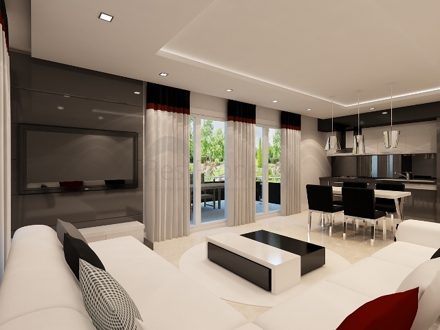 شقق فاخرة 2 + 1 و 3 + 1 في مشروع استثماري جديد من مطور معروف في سيدا.