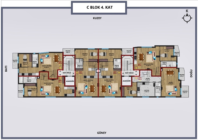 مشروع استثماري في مركز مدينة أنطاليا 