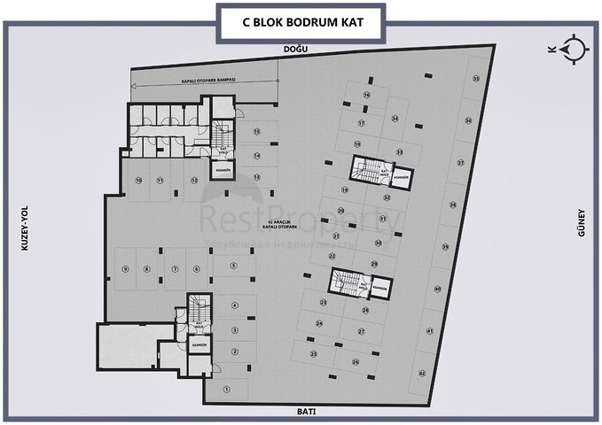 مشروع استثماري في مركز مدينة أنطاليا 
