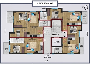مشروع استثماري في مركز مدينة أنطاليا 