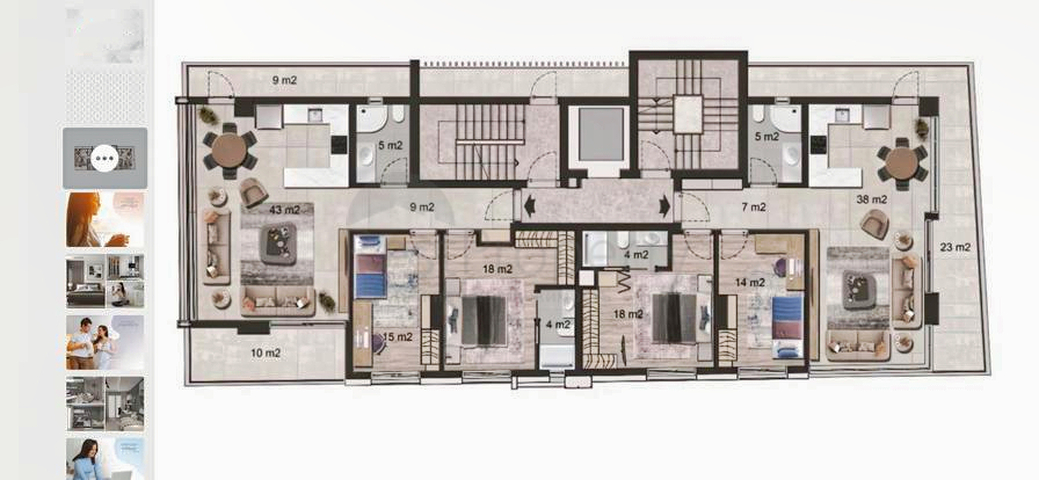 مشروع استثماري في باخشيليفلر-منطقة أنطاليا الصغيرة 
