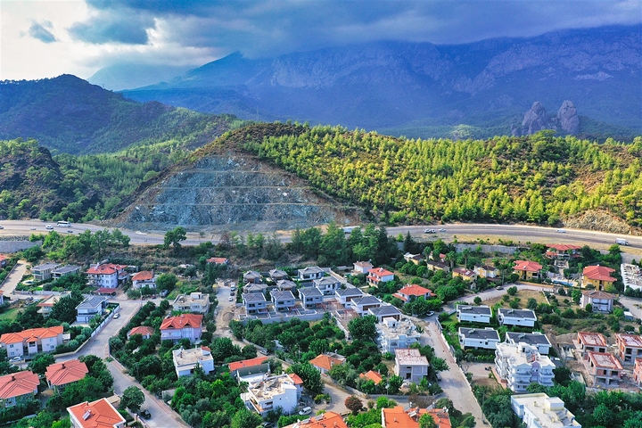 فيلا 3+1 في كيمير-منطقة أنطاليا 