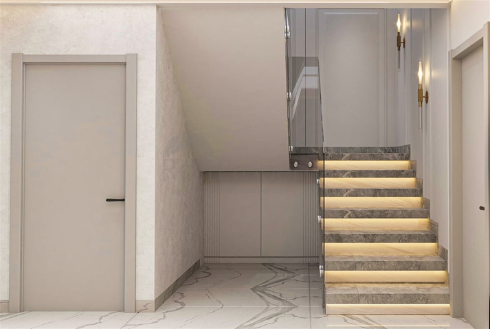 فيلا 3+1 في كيمير-منطقة أنطاليا 