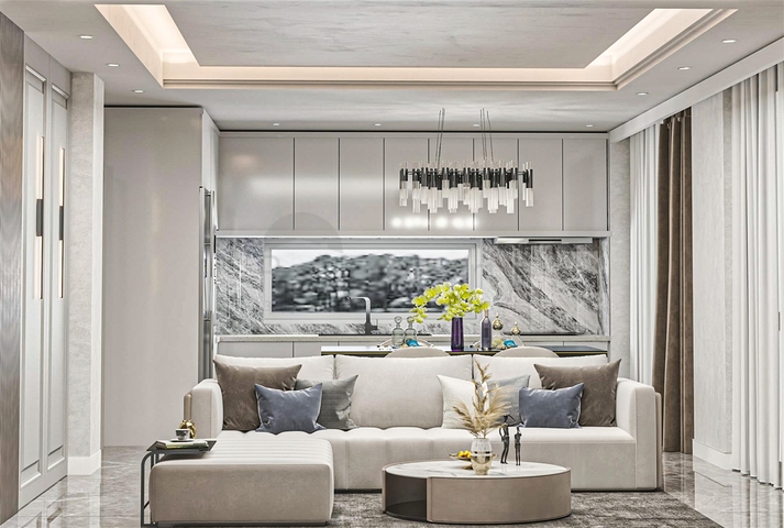 فيلا 3+1 في كيمير-منطقة أنطاليا 