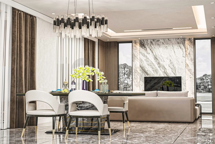 فيلا 3+1 في كيمير-منطقة أنطاليا 