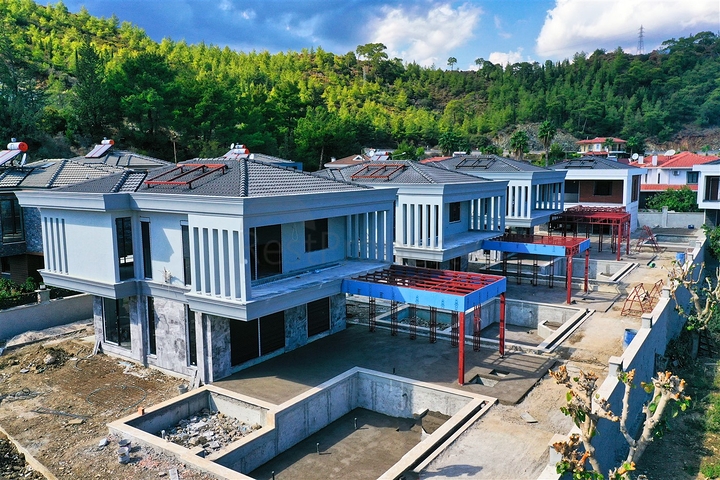 فيلا 3+1 في كيمير-منطقة أنطاليا 