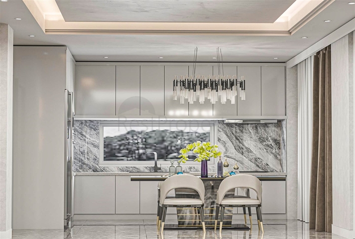 فيلا 3+1 في كيمير-منطقة أنطاليا 