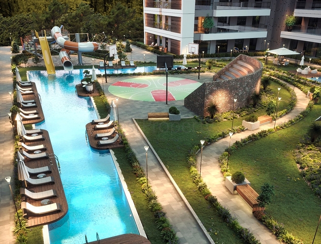 شقة 1+1 في التينتاس-منطقة أنطاليا 