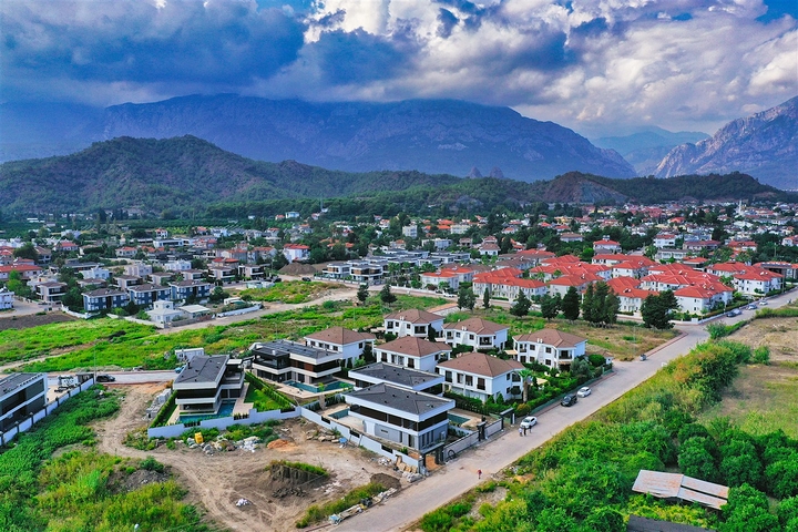 فيلا 4+1 في كيمير-منطقة أنطاليا 