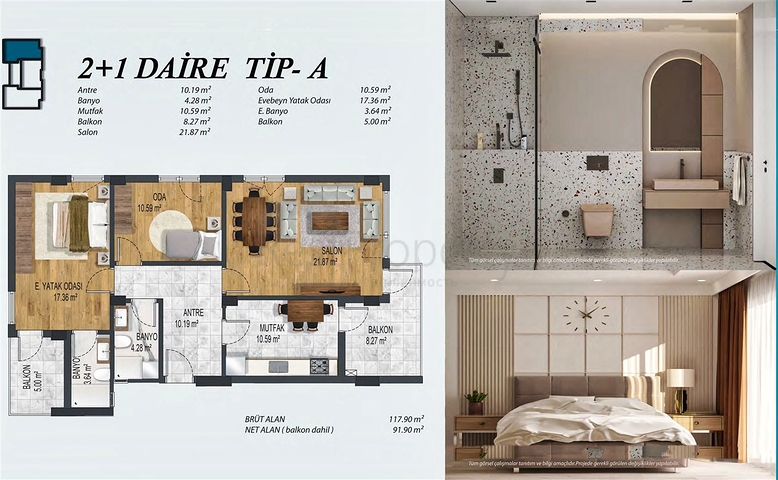  مشروع استثماري في منطقة التينتاس-أنطاليا 