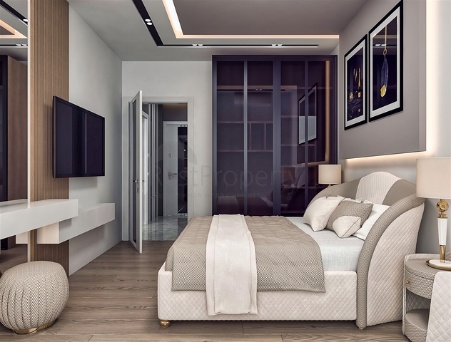 شقة 1+1 في التينتاس-منطقة أنطاليا 