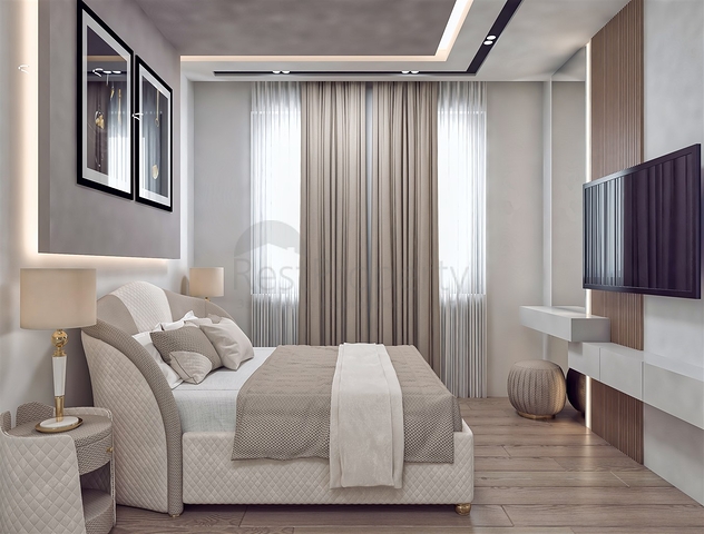 شقة 1+1 في التينتاس-منطقة أنطاليا 