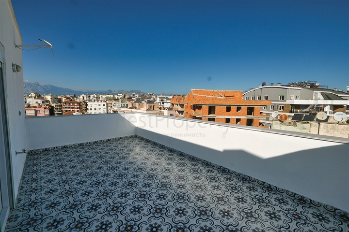 شقق دوبلكس 2+1 و 4+1 و 5+1 في حي سنان - أنطاليا 