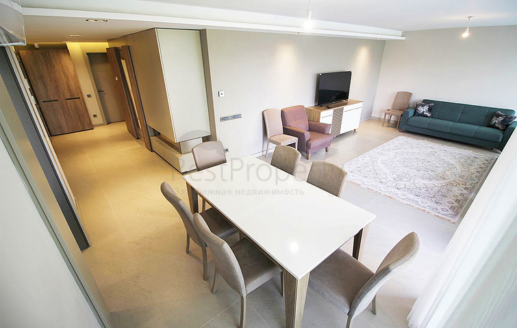 شقة 3 + 1 في حي سيتيلر أنطاليا 